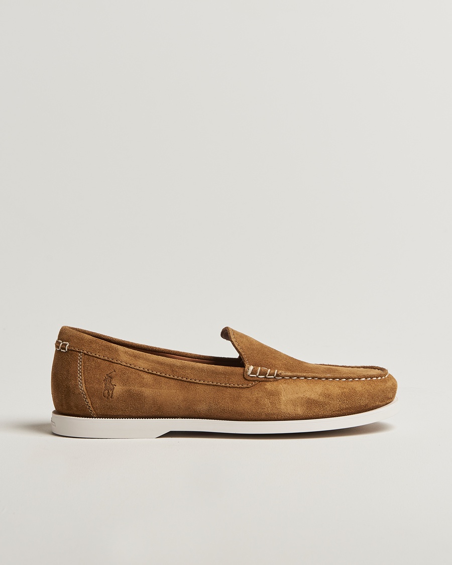 Herre | Loafers | Polo Ralph Lauren | Merton Suede Loafer Desert Tan