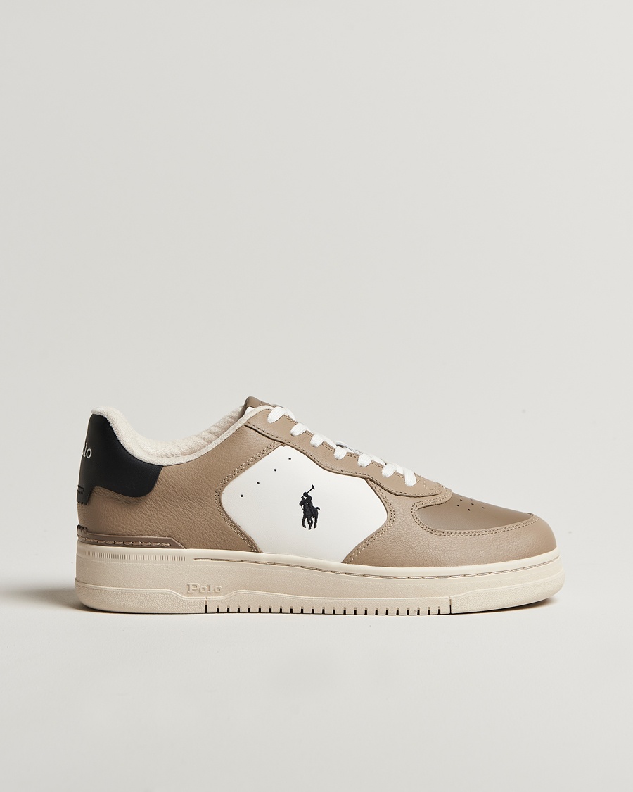 Herre | Sko | Polo Ralph Lauren | Masters Court Sneaker Tonal Milkshake