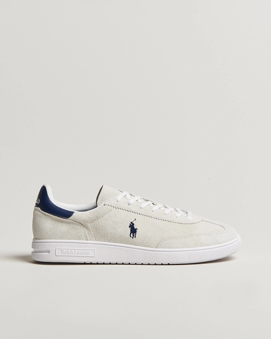 Herre | Sko i mokka | Polo Ralph Lauren | Bedford Sneaker Bianco/Navy