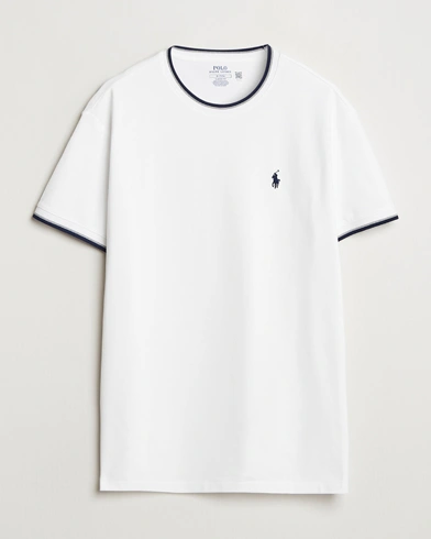 Herre | T-Shirts | Polo Ralph Lauren | Mesh Polo Tee White