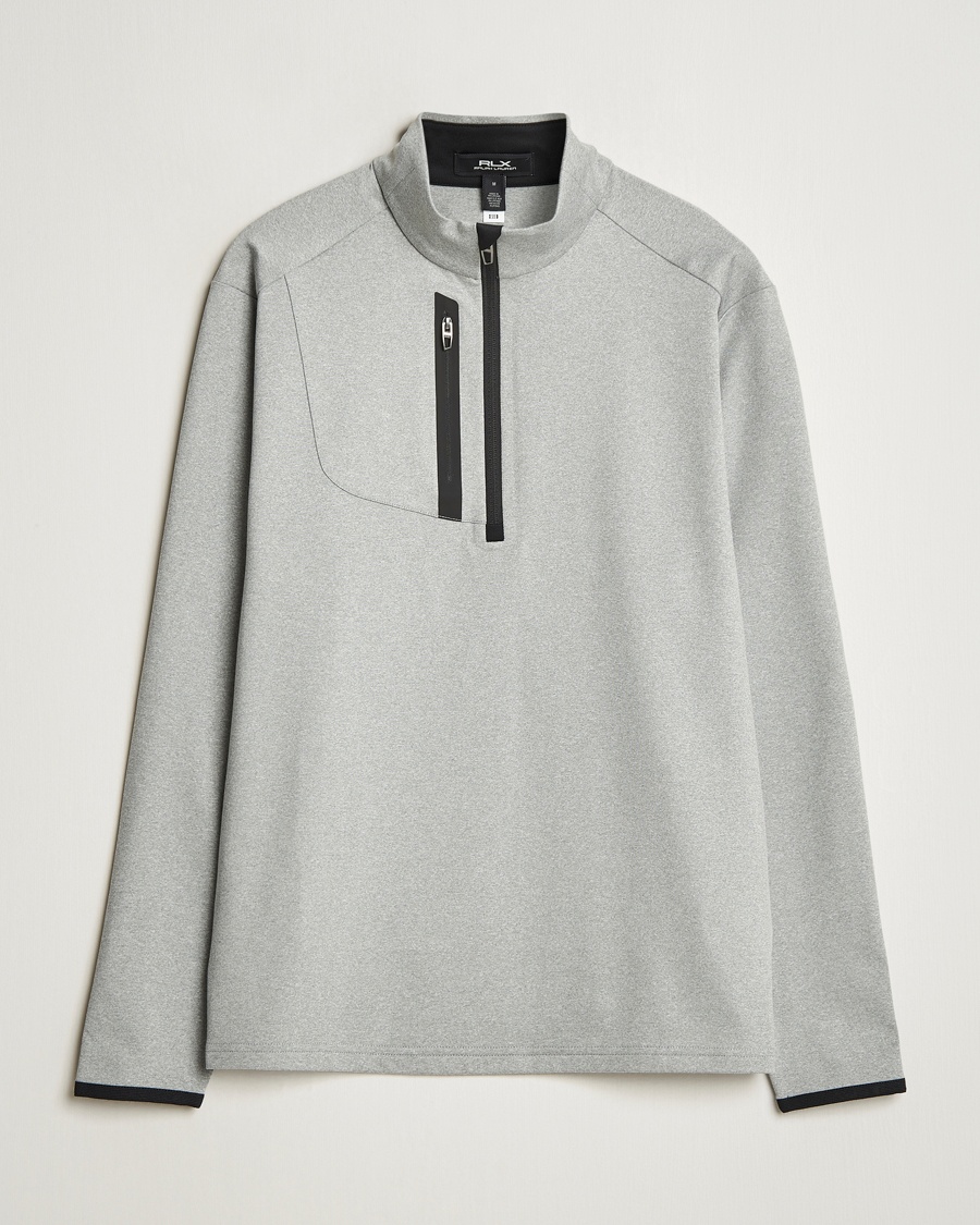 Herre | Gensere | RLX Ralph Lauren | New Lux Performance Half Zip Andover Heather