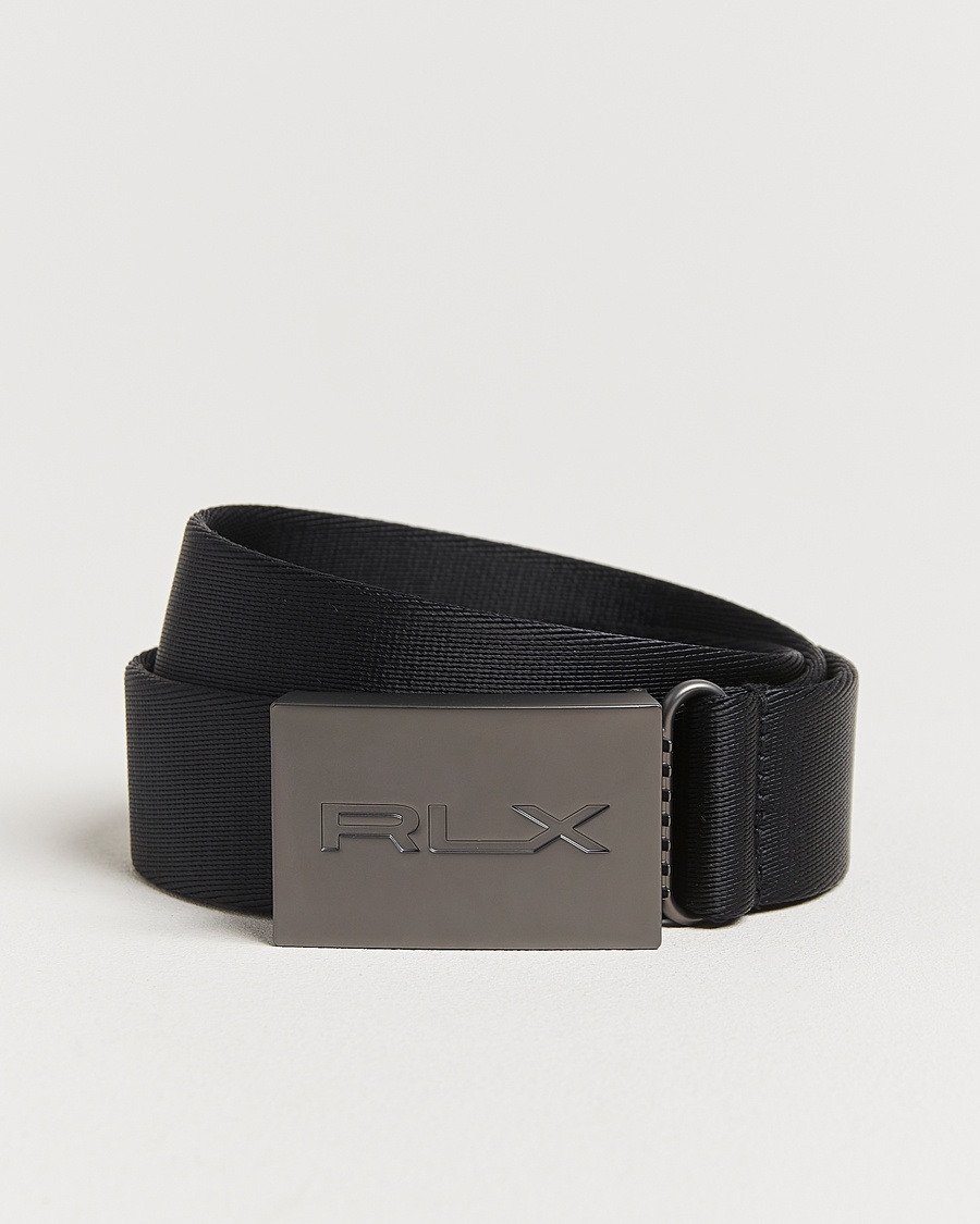 Herre | Assesoarer | RLX Ralph Lauren | Active Tech Belt Polo Black