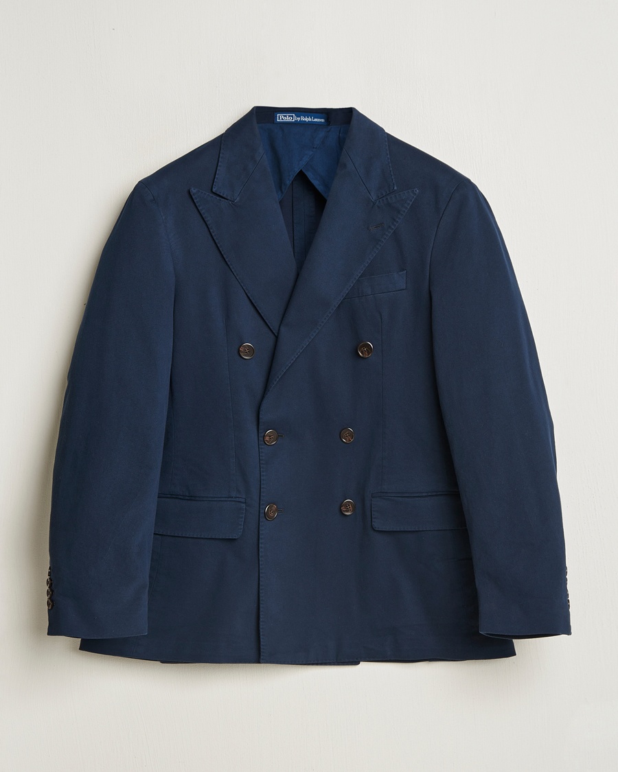 Herre | Dressjakker | Polo Ralph Lauren | Double Breasted Sportcoat Bright Navy