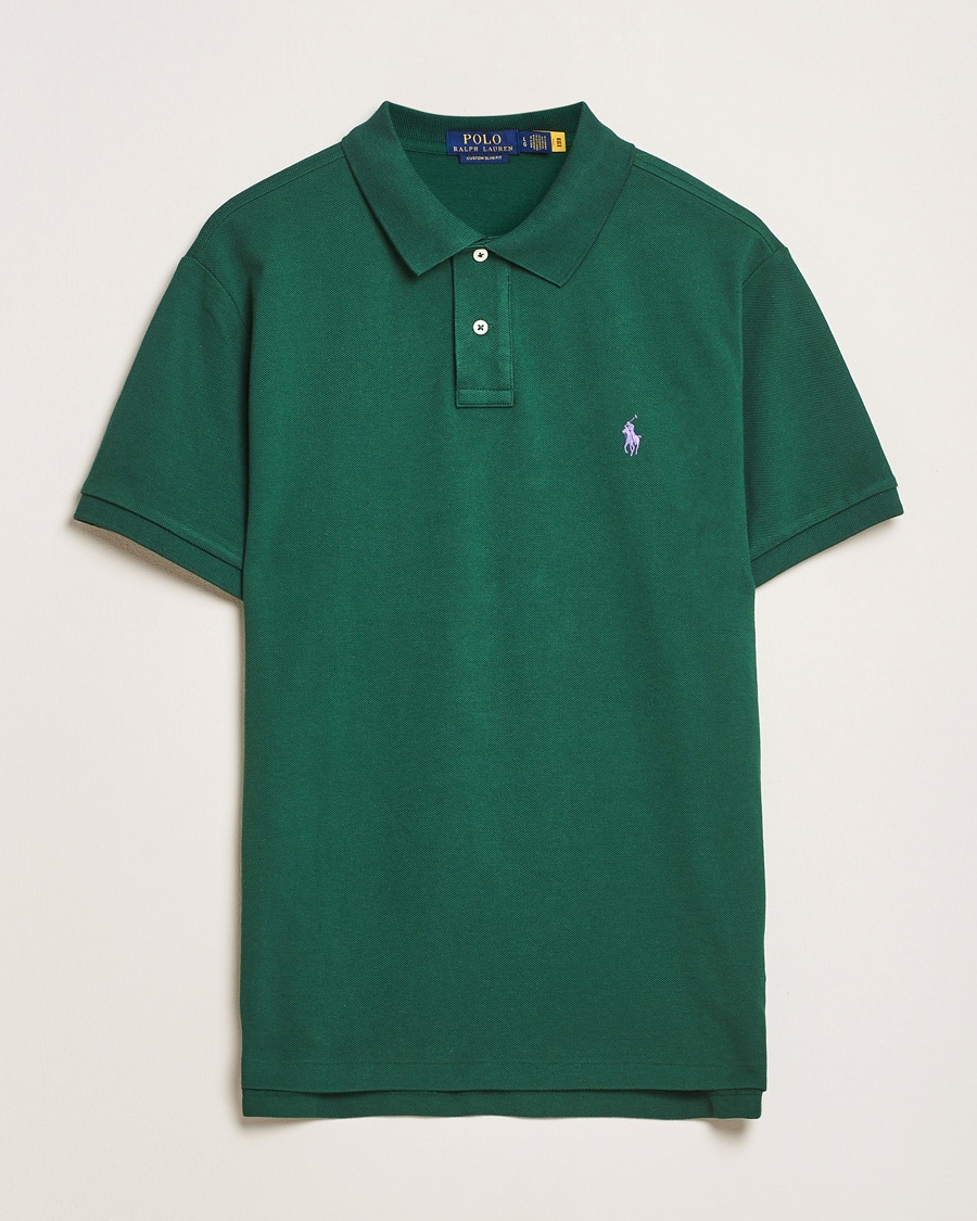 Polo Ralph Lauren Custom Slim Fit Polo New Forest – Grønn