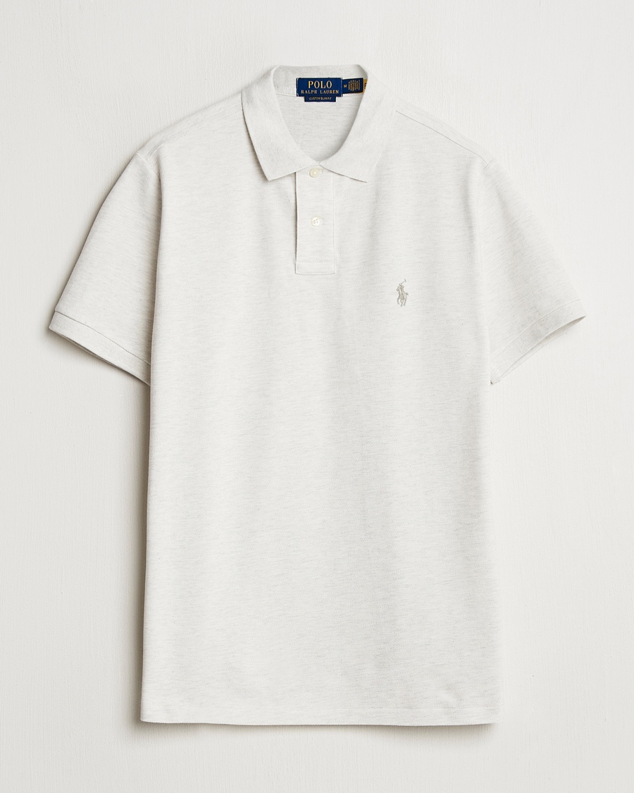 Herre | Pikéer | Polo Ralph Lauren | Custom Slim Fit Polo Soho Heather