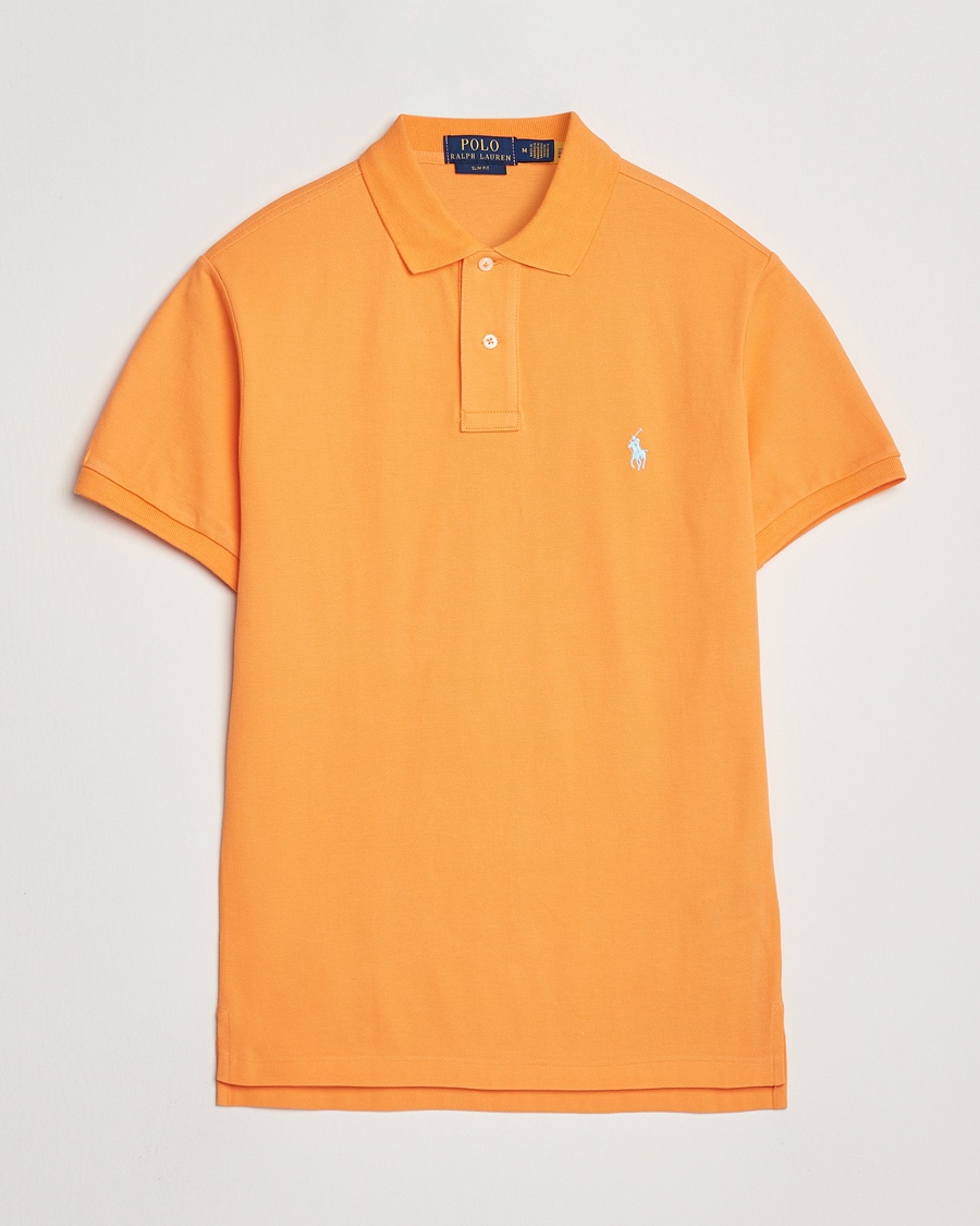 Herre | Pikéer | Polo Ralph Lauren | Slim Fit Polo Classic Peach