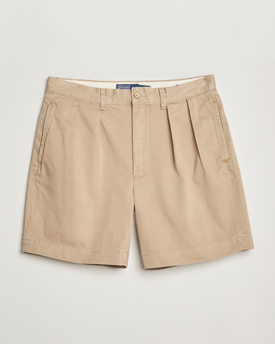 Herre | Shorts | Polo Ralph Lauren | Cormac Pleated Shorts RL Khaki