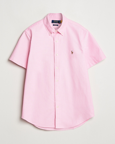 Herre | Kortermede skjorter | Polo Ralph Lauren | Short Sleeve Oxford Shirt New Rose