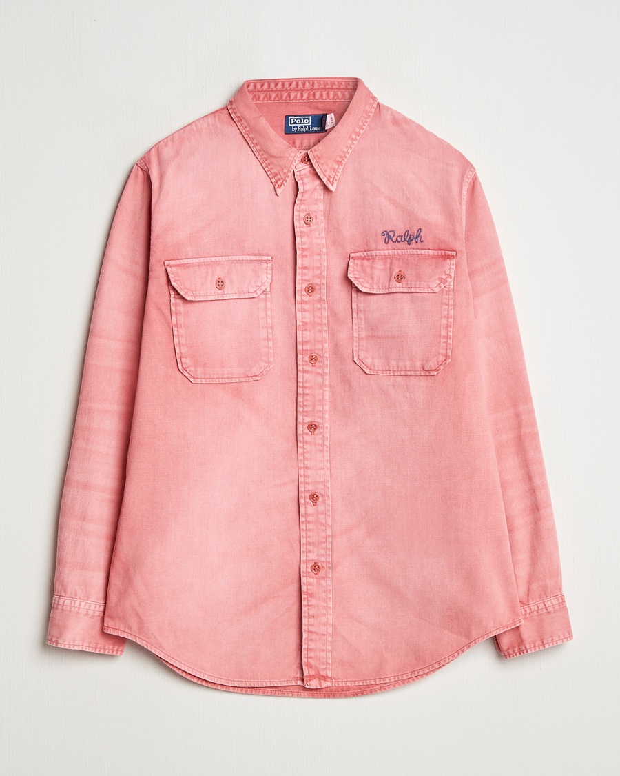 Herre | Overshirts | Polo Ralph Lauren | Garment Dyed Overshirt Nantucket Red