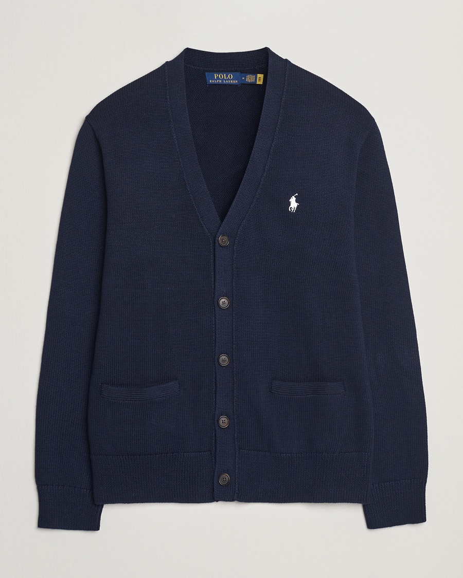 Herre | | Polo Ralph Lauren | Cotton Cardigan Hunter Navy