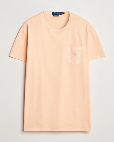 Herre | T-Shirts | Polo Ralph Lauren | Crew Neck Pocket T-Shirt Amber