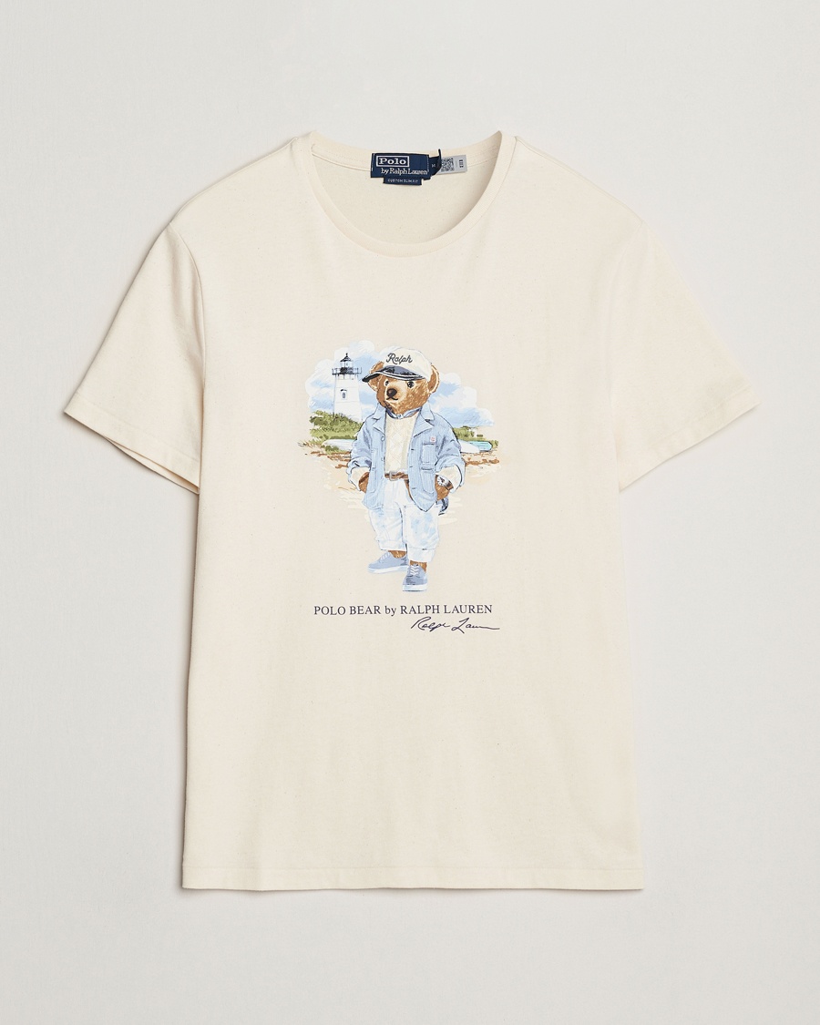 Herre | T-Shirts | Polo Ralph Lauren | Printed Bear T-Shirt Nevis