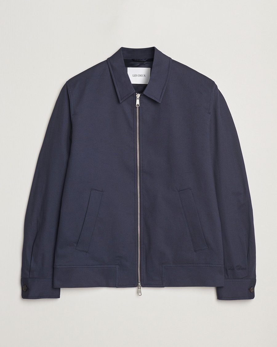 Herre | Jakker | LES DEUX | Como Cotton Coach Jacket Navy