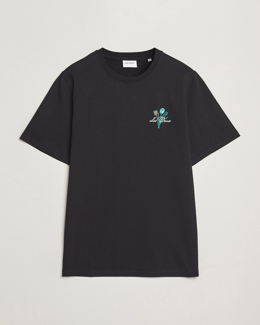 Herre | T-Shirts | LES DEUX | Bruno Café T-Shirt Black