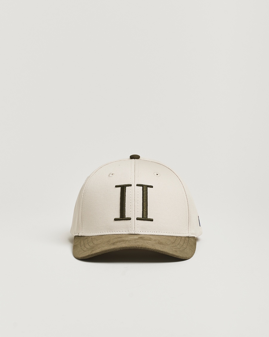 Herre | LES DEUX | LES DEUX | Baseball Cap Contrast Suede II Light Desert Sand