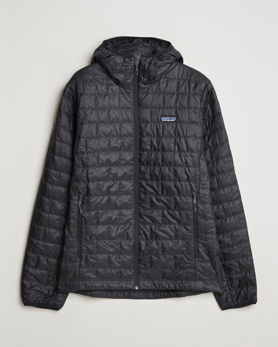 Herre | Jakker | Patagonia | Nano Puff Hood Black