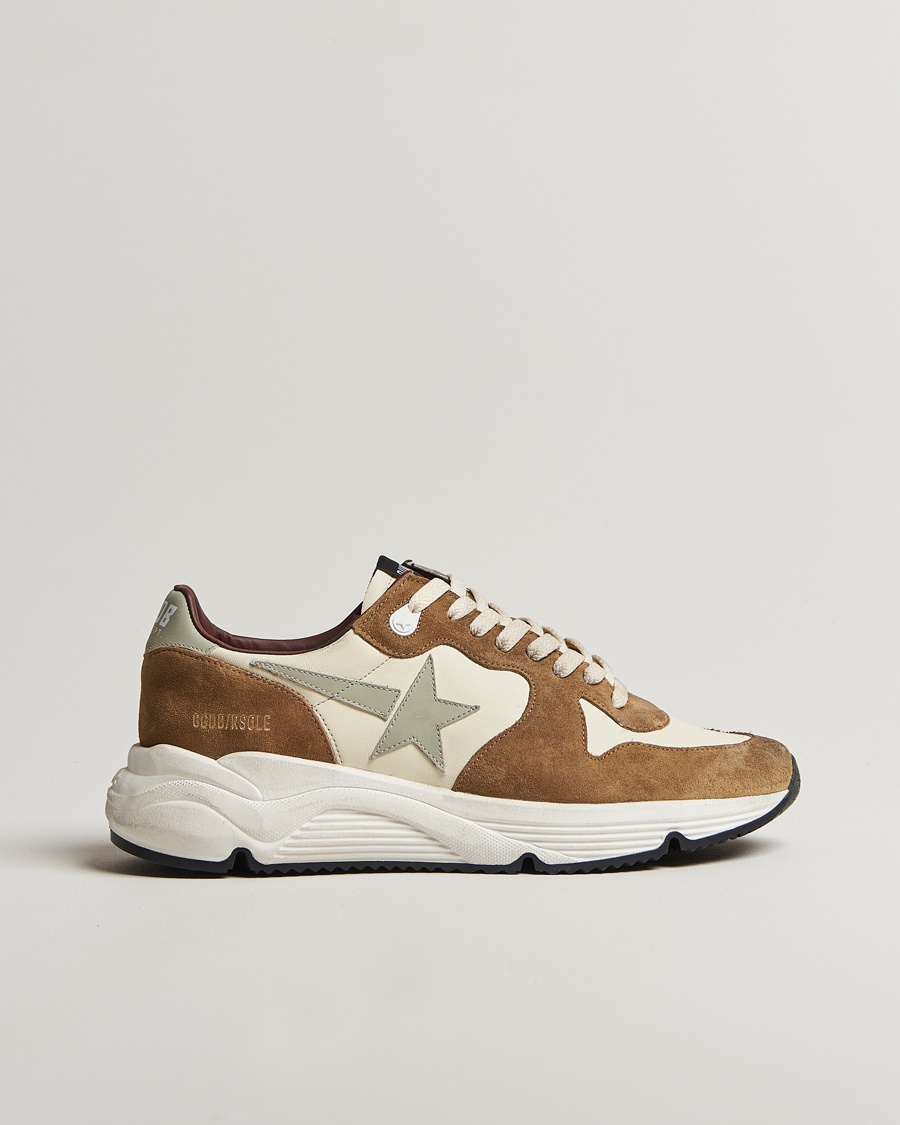 Herre | | Golden Goose | Running Sole Sneakers White/Brown