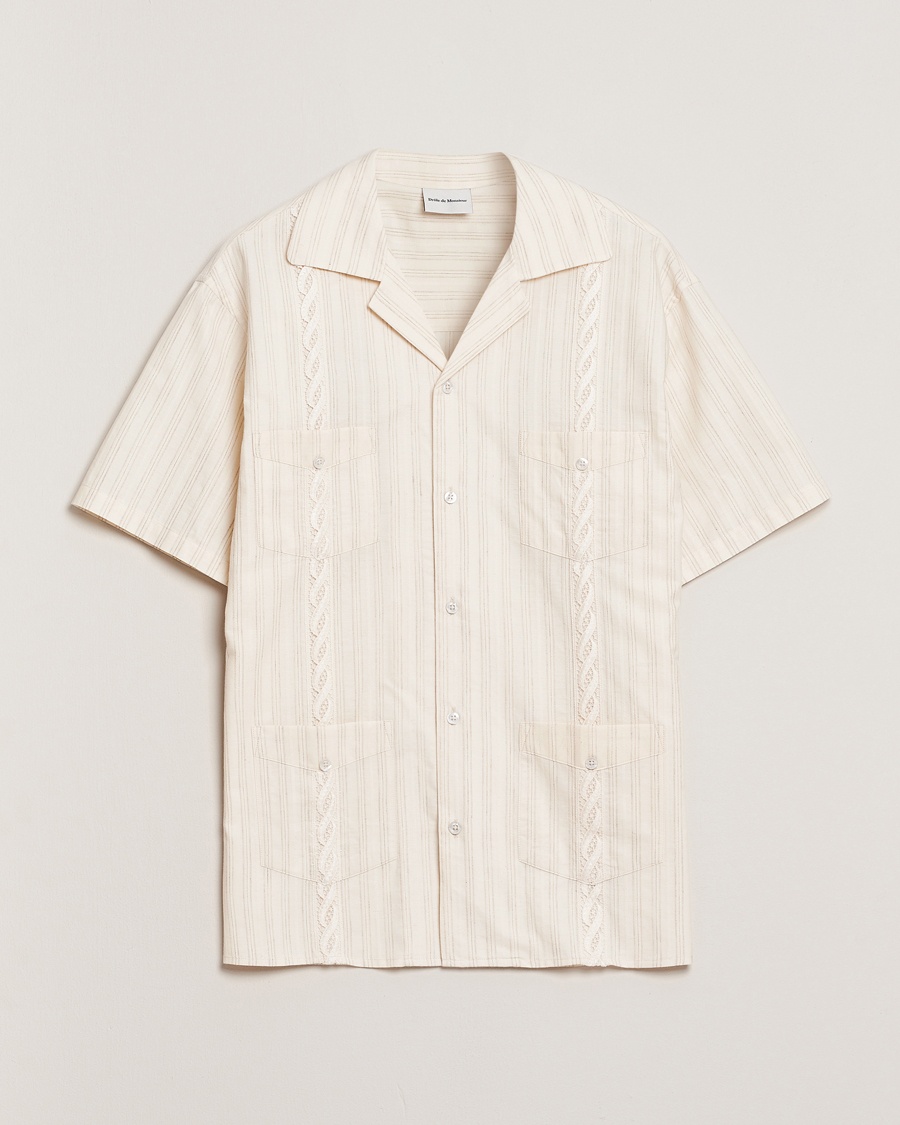 Herre | Skjorter | Drôle de Monsieur | Cuban Shirt Ecru