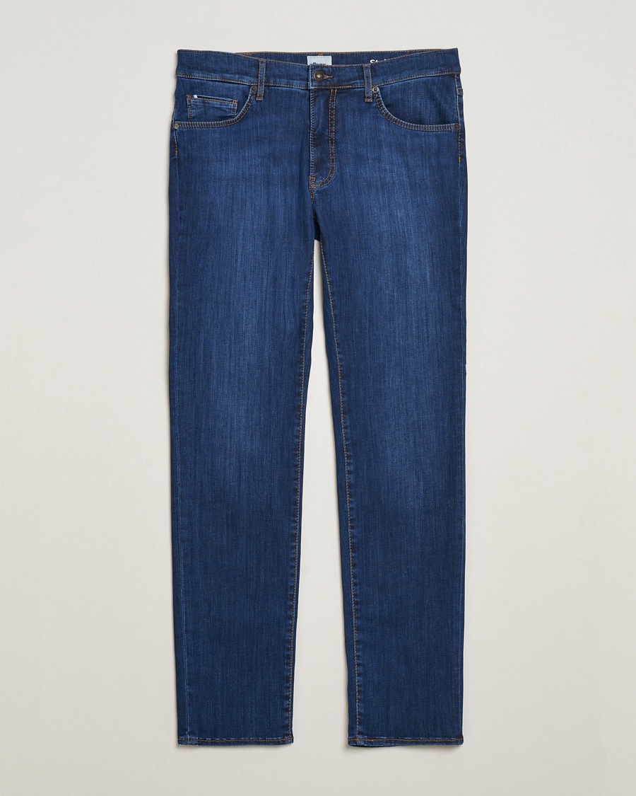 Brax Chuck Hi-Flex Denim Dark Used – Blå