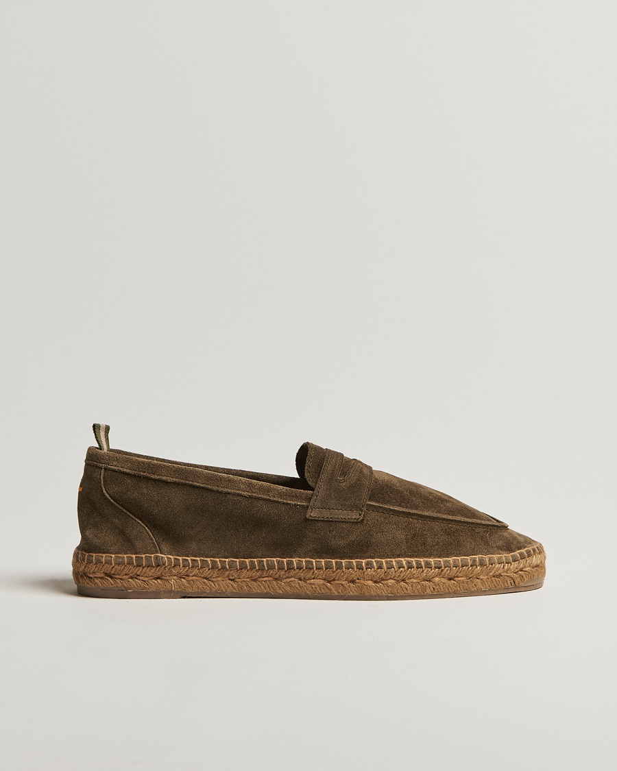 Castañer Nacho Casual Suede Loafers Verde Bosque – Grønn