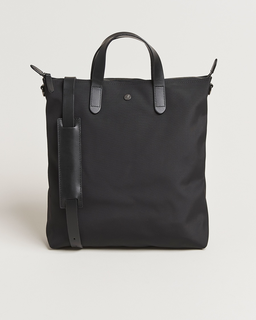 Mismo M/S Canvas Shopper Eclipse Black/Black – Svart