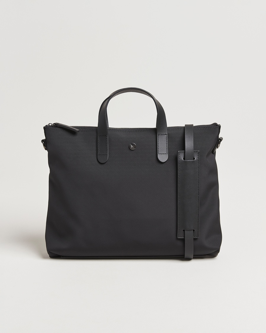 Mismo M/S Canvas Slim Brief Eclipse Black/Black – Svart