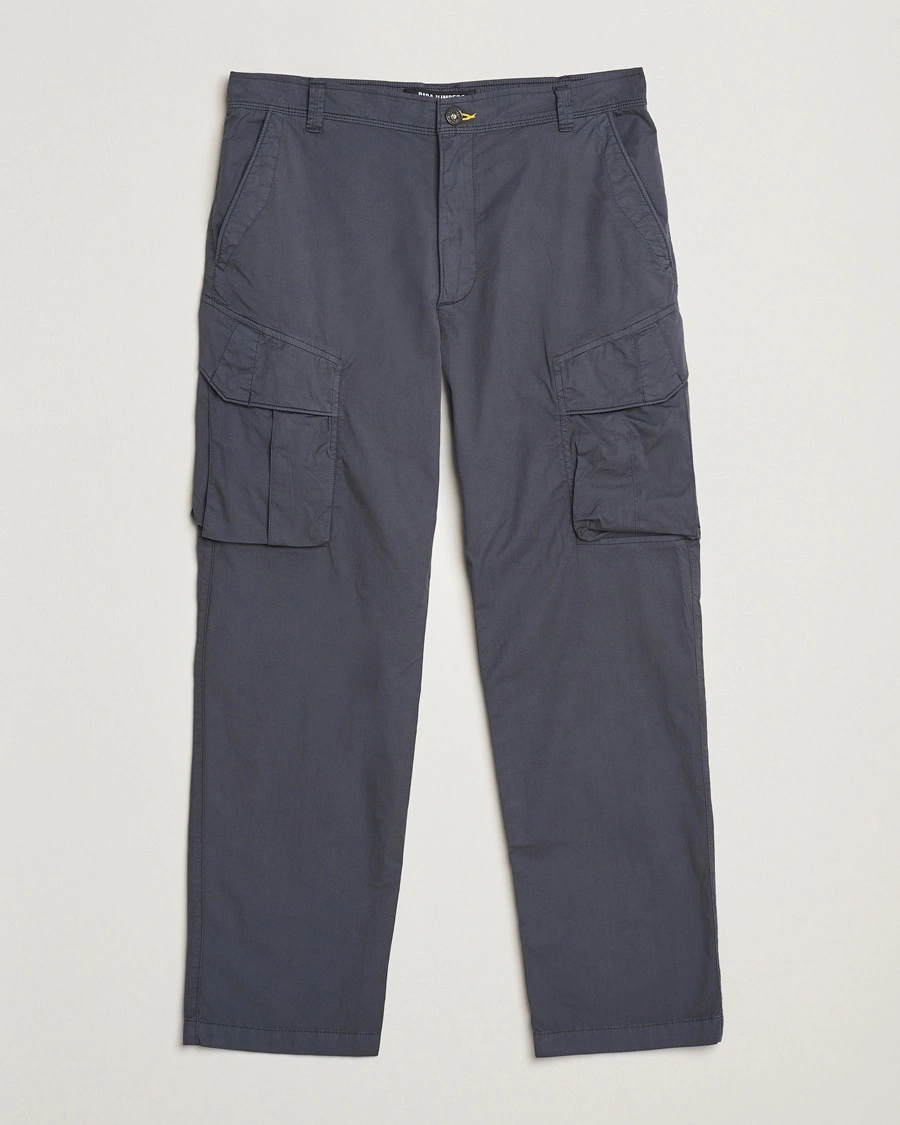 Herre | Cargobukser | Parajumpers | Edmund Garment Dyed Twill Cargo Pants Gargoyle