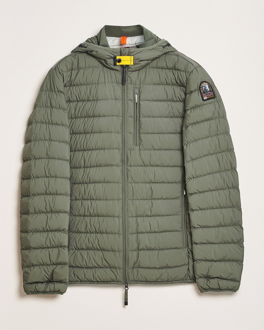 Herre | Jakker | Parajumpers | Last Minute Super Lightweight Hooded Jacket Thyme Green