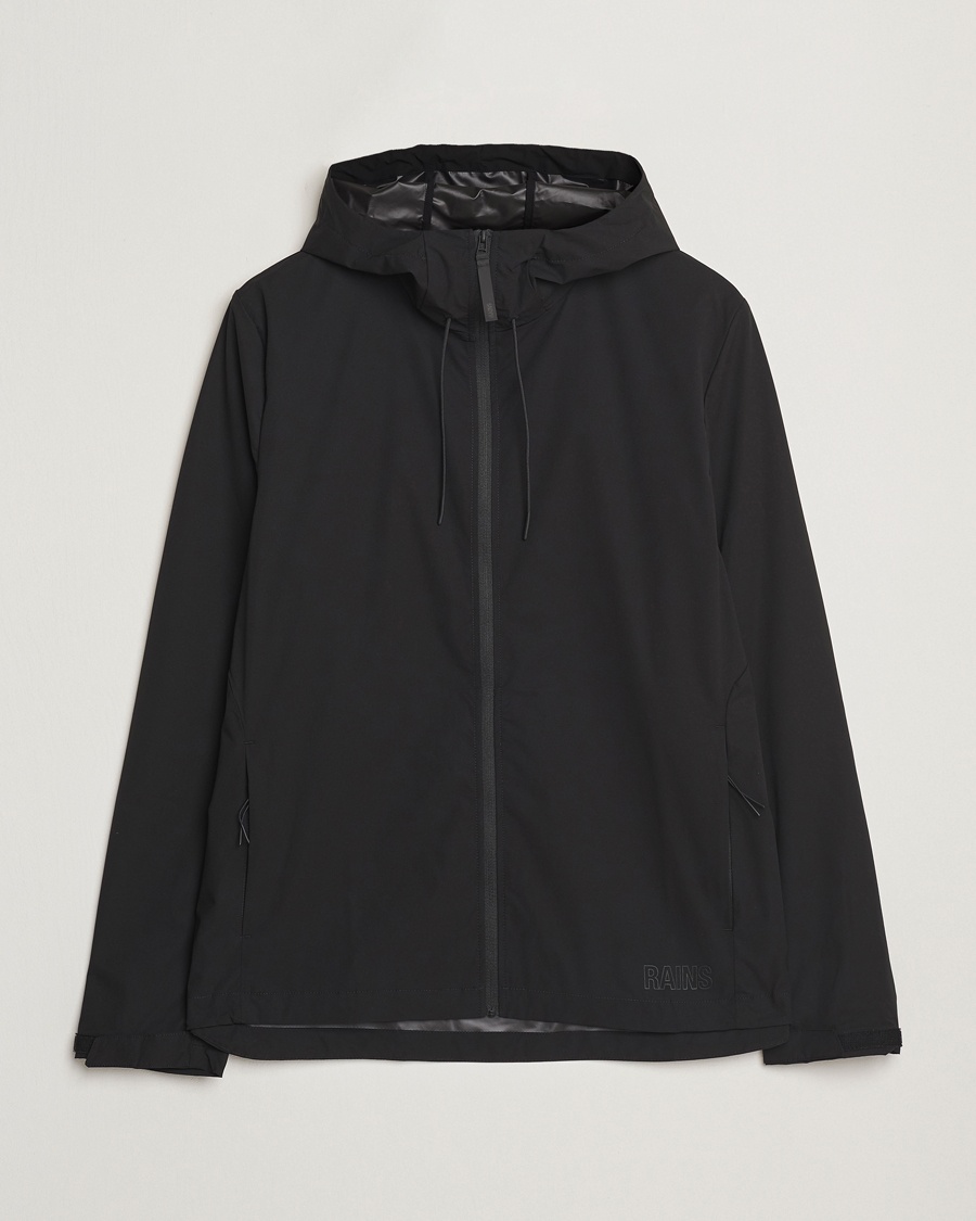 Herre | Funksjonsjakker | RAINS | Mito Lightweight Hooded Jacket Black