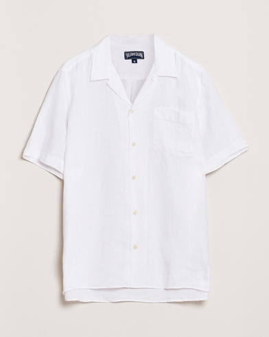 Herre | Casual | Vilebrequin | Charli Resort Short Sleeve Shirt Blanc