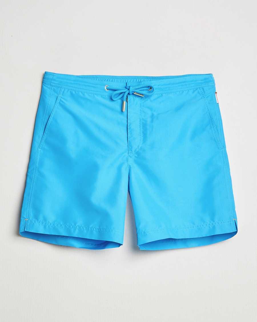 Herre | Badeshorts | Orlebar Brown | Bulldog Drawcord Swimshorts California Blue