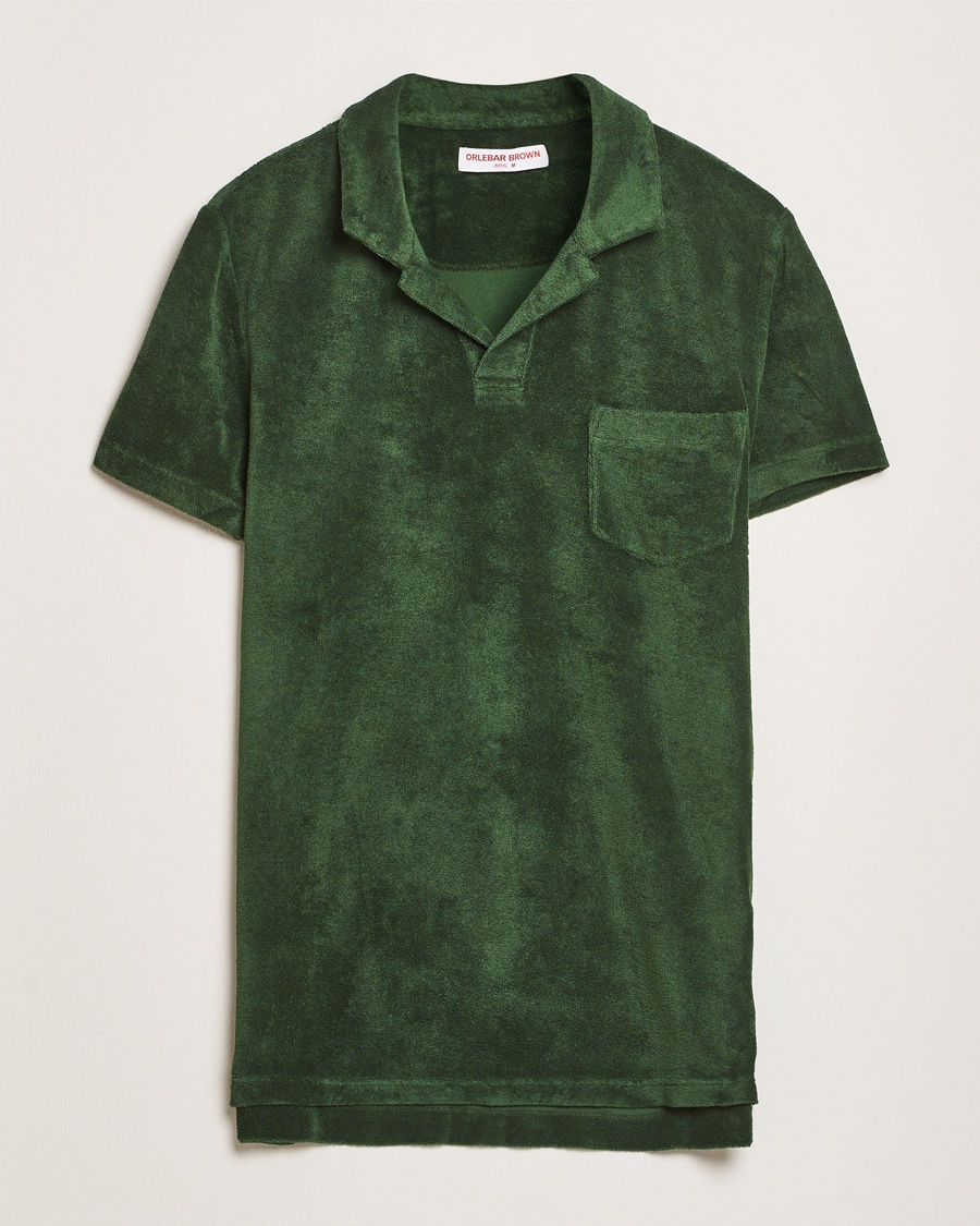 Herre | Pikéer | Orlebar Brown | Terry Polo Amazonian Green