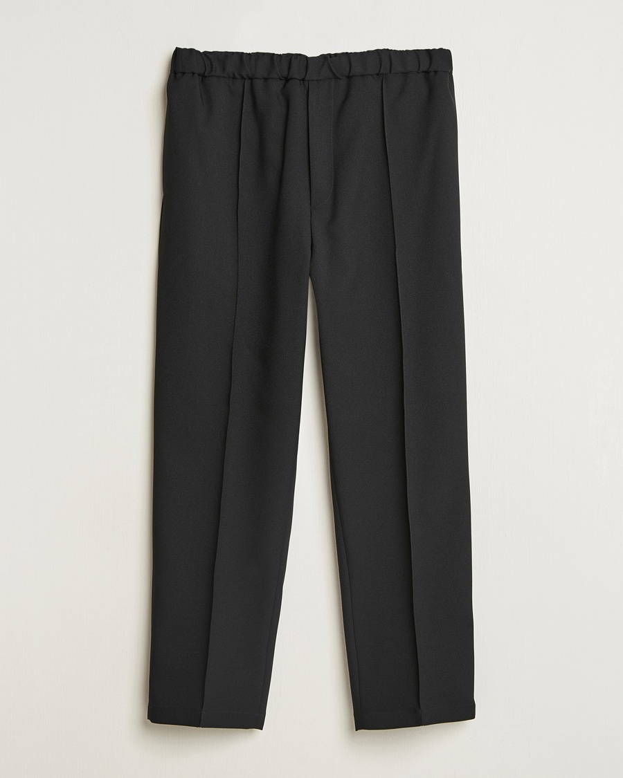 Herre | Luxury Classics | Jil Sander | Regular Fit Gabardine Trousers Black