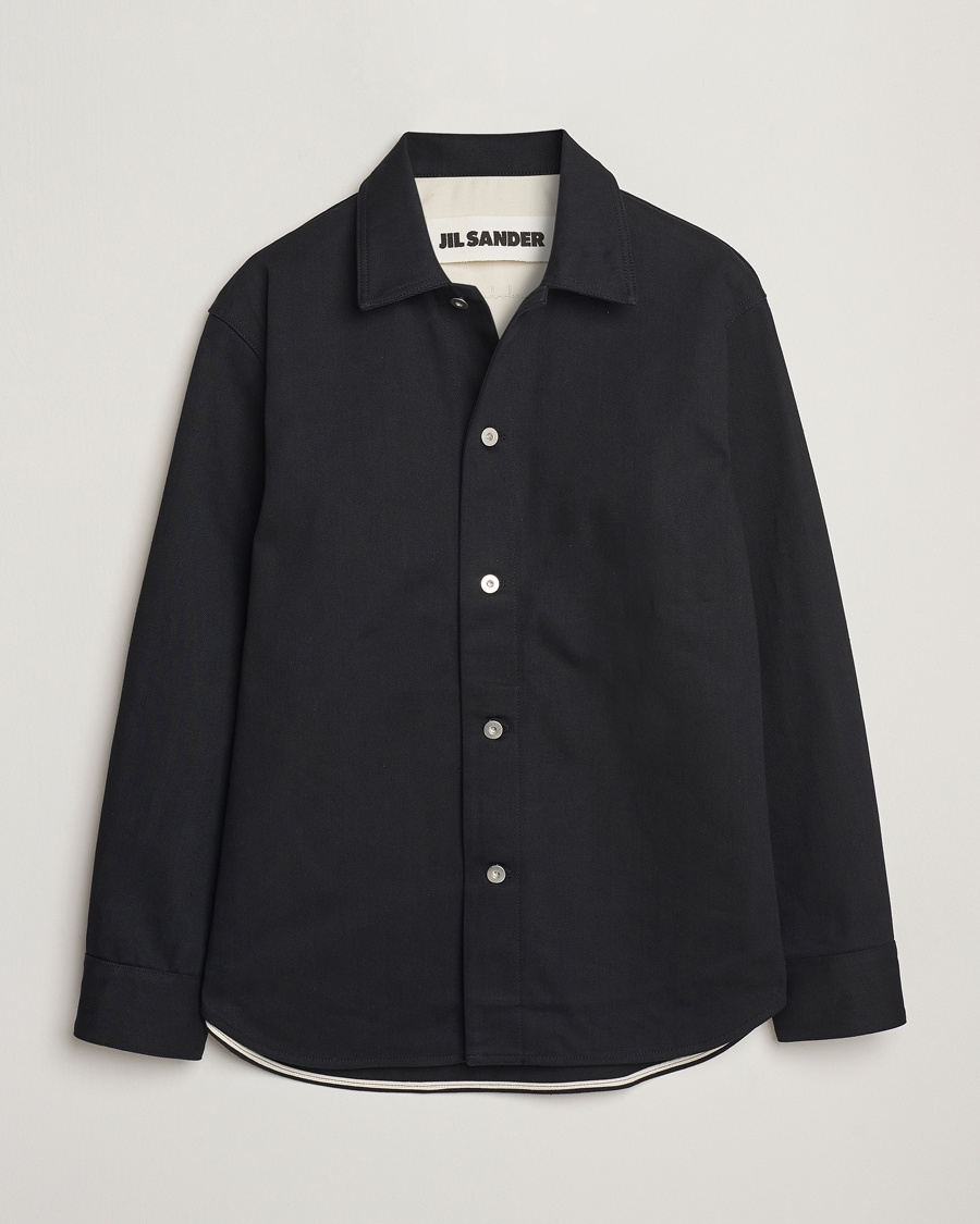 Herre | Jakker | Jil Sander | Denim Shirt Jacket Black