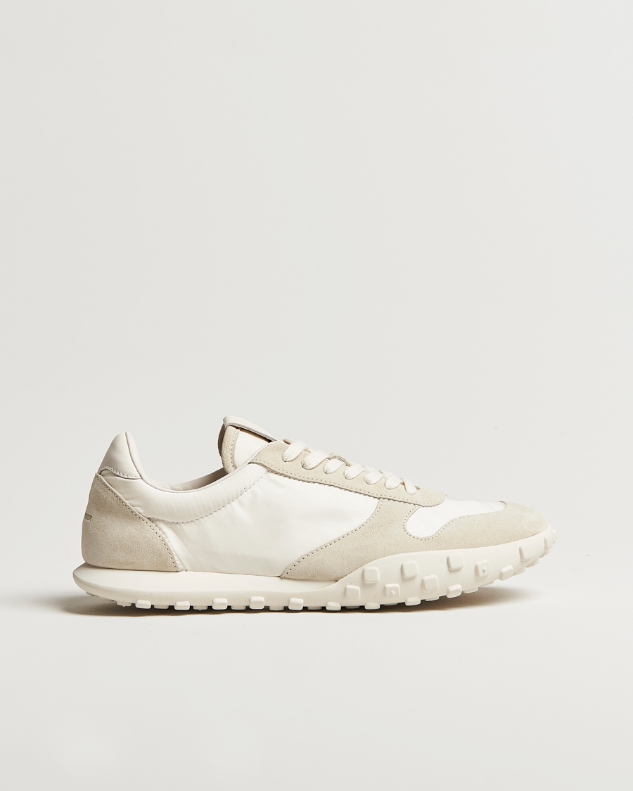 Herre | | Jil Sander | Nylon/Suede Running Sneaker Off White