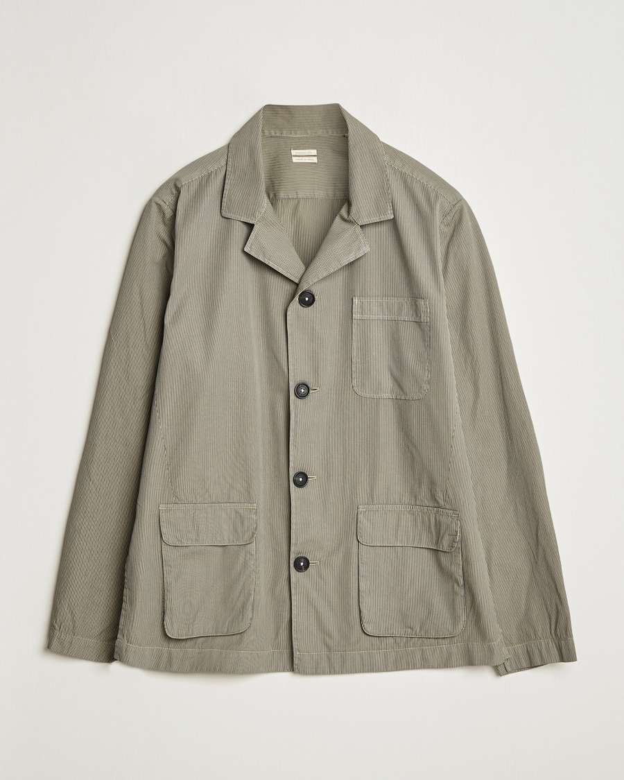 Herre | Skjortejakke | Massimo Alba | Lars Cotton Work Jacket Military