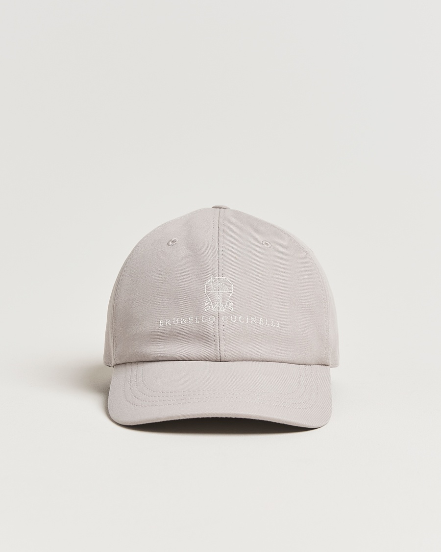 Herre | Caps | Brunello Cucinelli | Cotton Baseball Cap Beige
