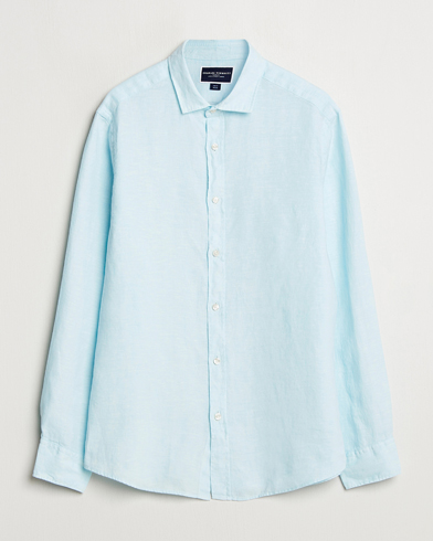 Herre | Charles Tyrwhitt | Charles Tyrwhitt | Pure Linen Slim Fit Shirt Aqua