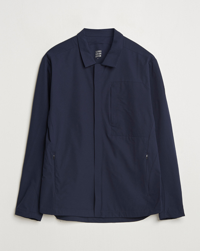 Herre | Jakker | Scandinavian Edition | Merge II Stretch Shirt Jacket Navy Blue