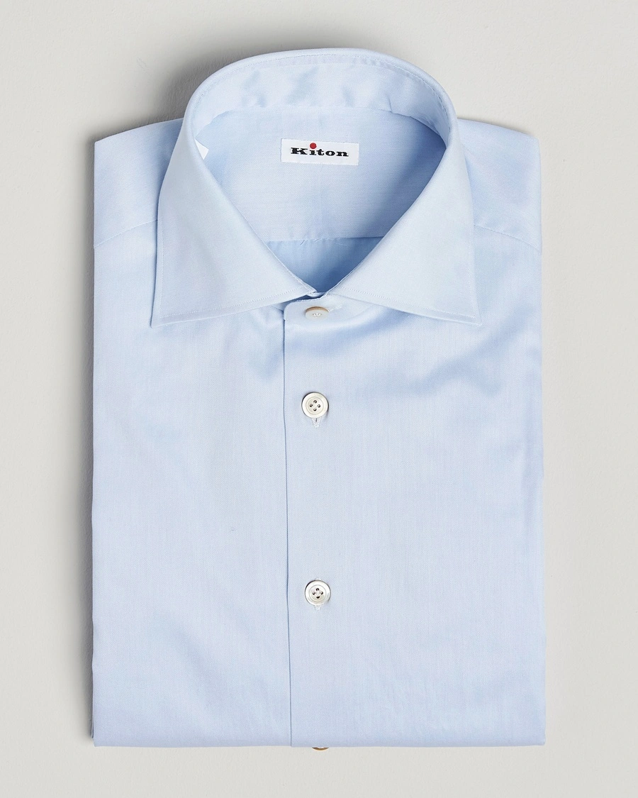 Herre | | Kiton | Slim Fit Dress Shirt Light Blue