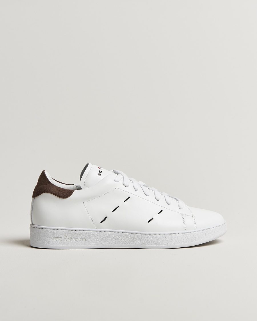 Herre | Hvite sneakers | Kiton | Plain Sneakers White