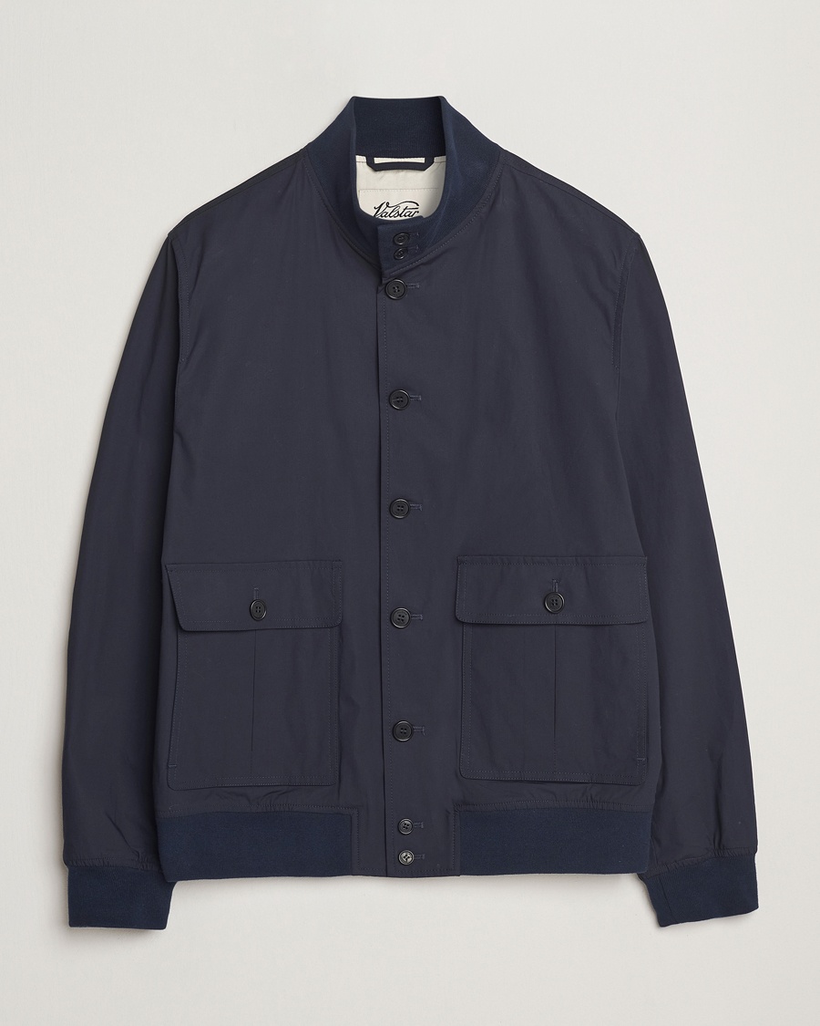 Valstar Valstarino Lightweight Cotton Jacket Navy – Blå