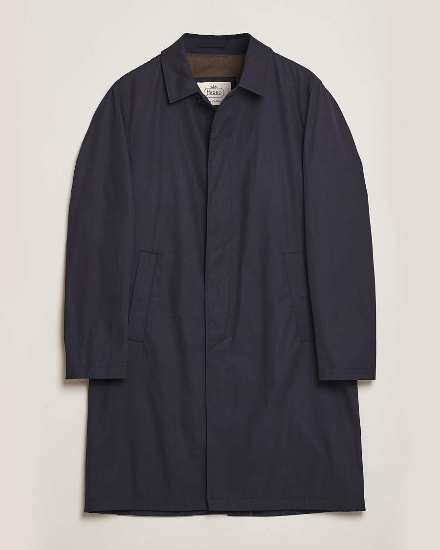 Herre | Jakker | Herno | Cotton Car Coat Navy