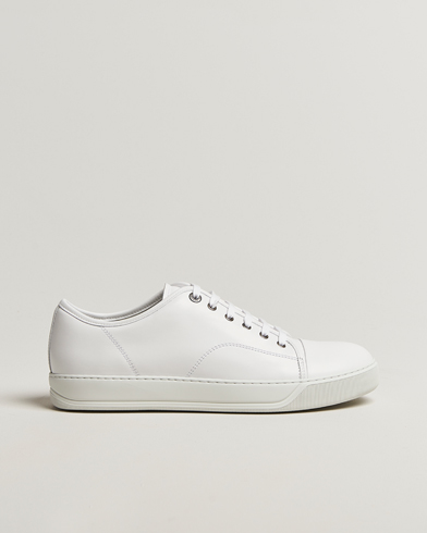 Herre | Hvite sneakers | Lanvin | Nappa Cap Toe Sneaker White