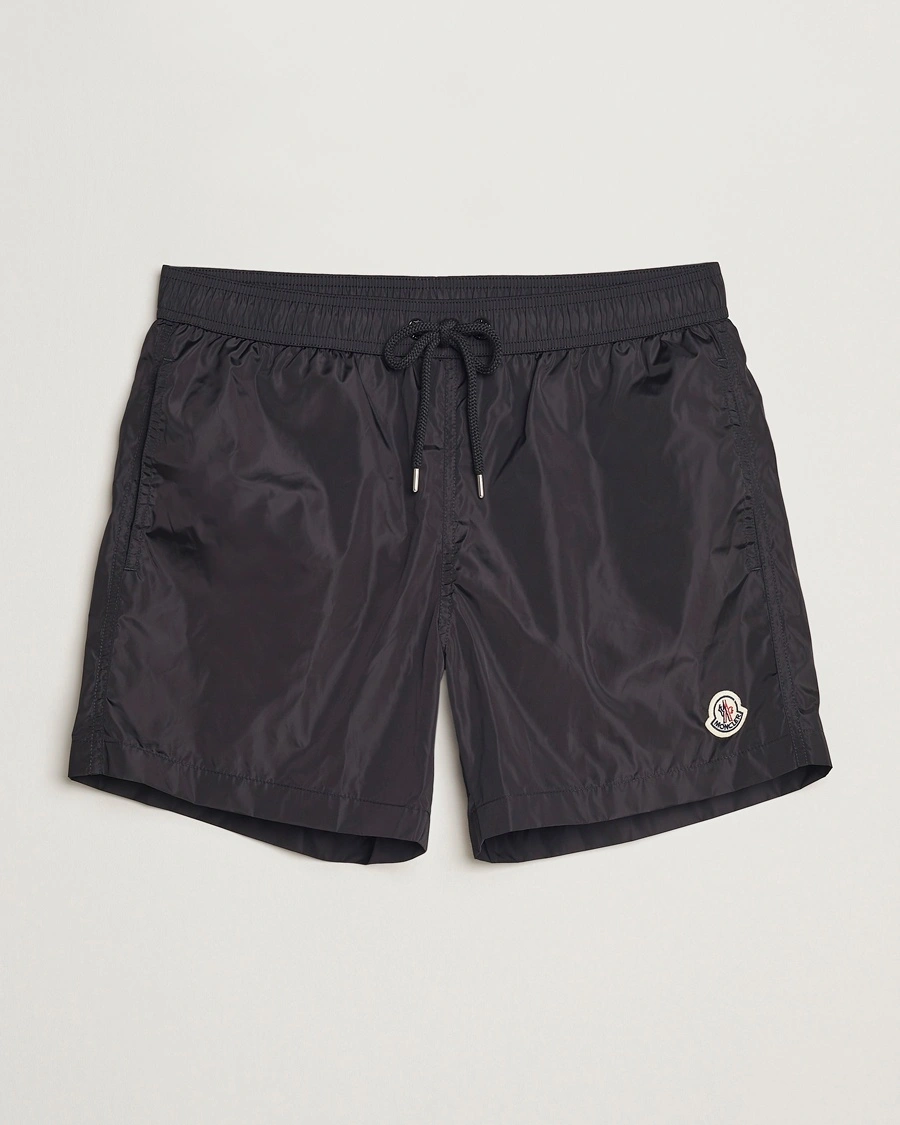 Herre | Badeshorts | Moncler | Nylon Swim Shorts Black
