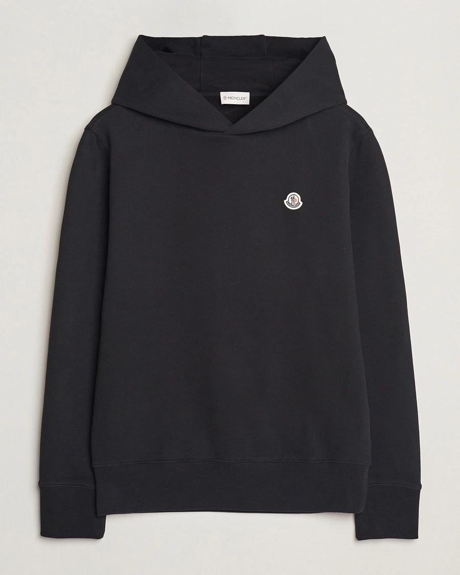 Herre | Hettegensere | Moncler | Logo Hoodie Black