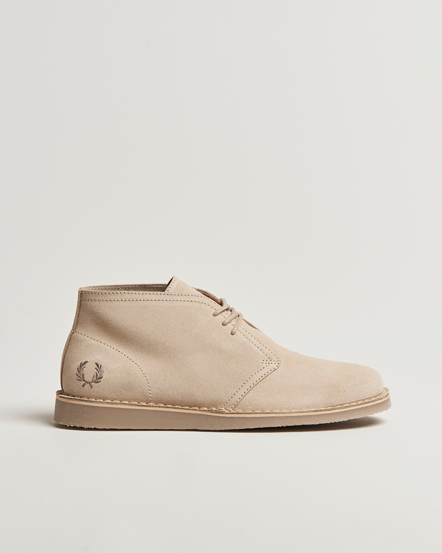 Herre | Chukka boots | Fred Perry | Hawley Suede Chukka Boot Oatmeal