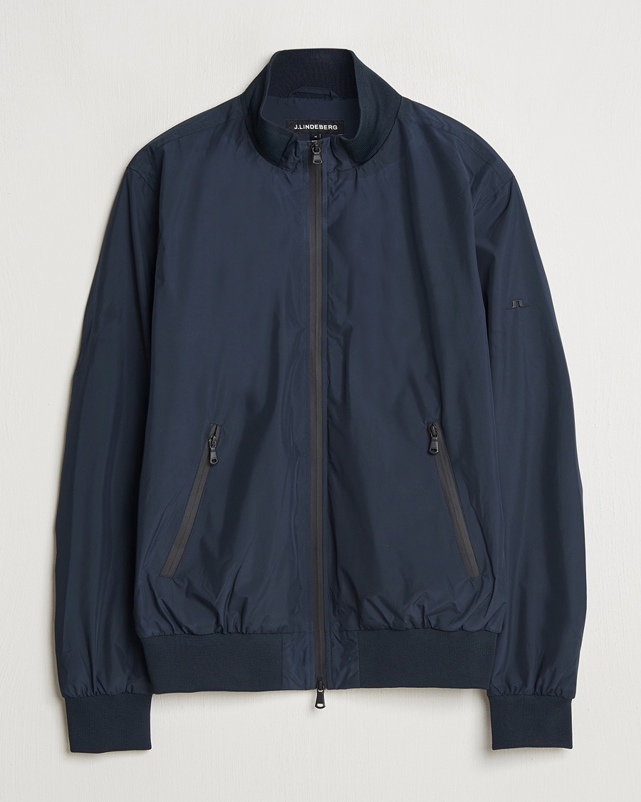Herre | Vårjakker | J.Lindeberg | Kevin 2L Bomber Jacket Navy