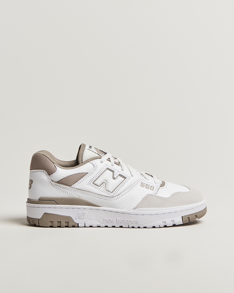 Herre | Sko | New Balance | 550 Sneakers White/Grey