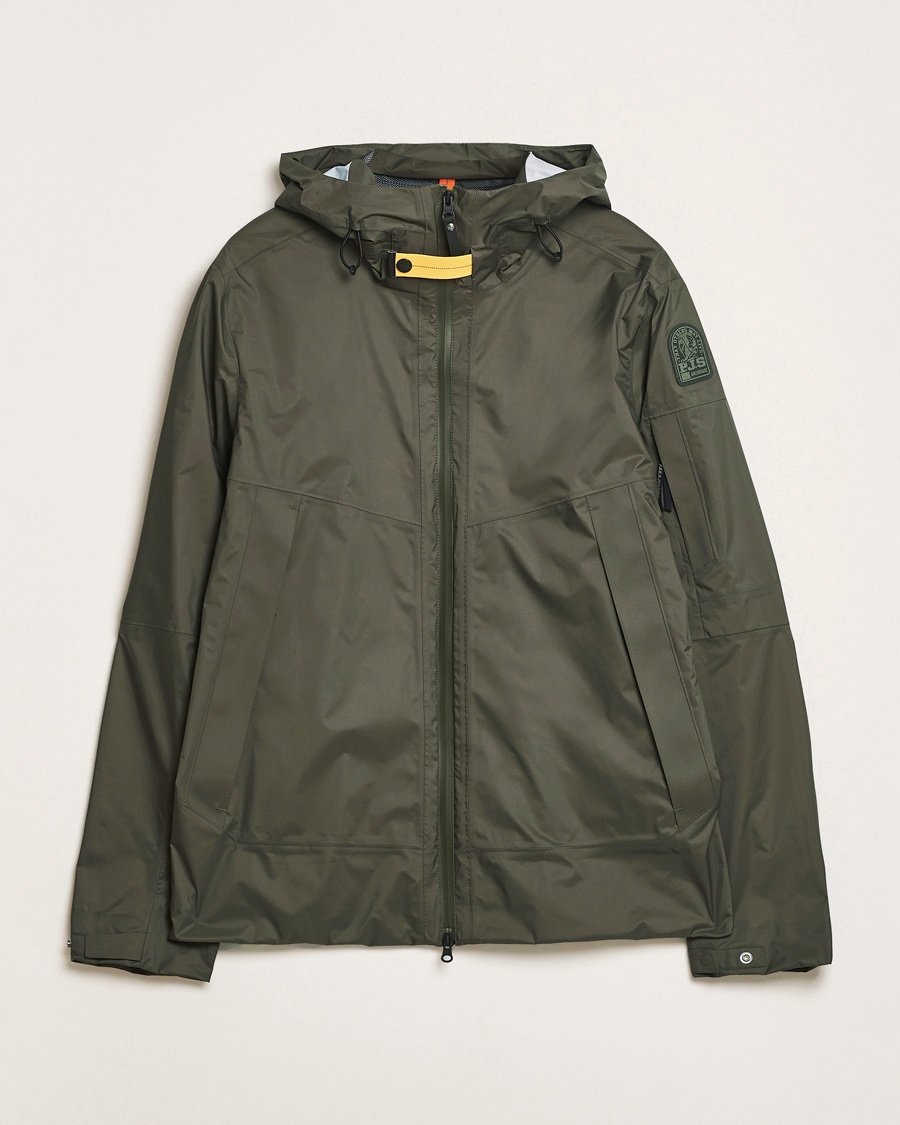 Herre | Funksjonsjakker | Parajumpers | Aso Rain Hooded Jacket Dark Mud
